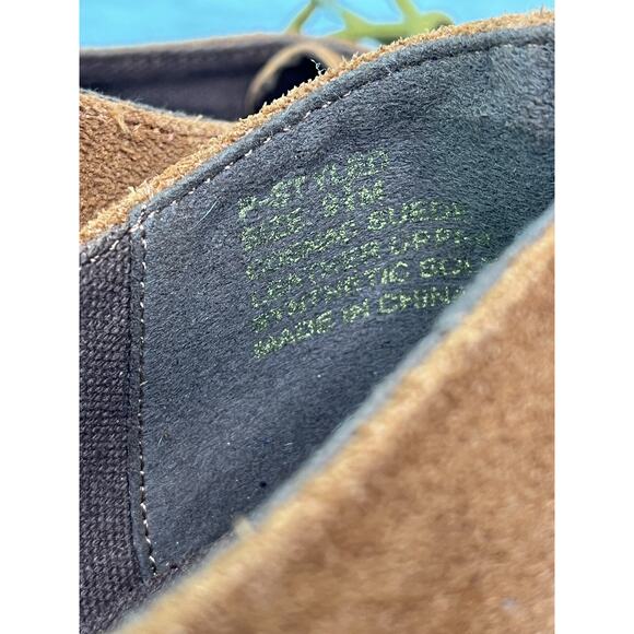 Steve Madden Brown Suede Platform Lace Up Heels - Picture 10 of 10